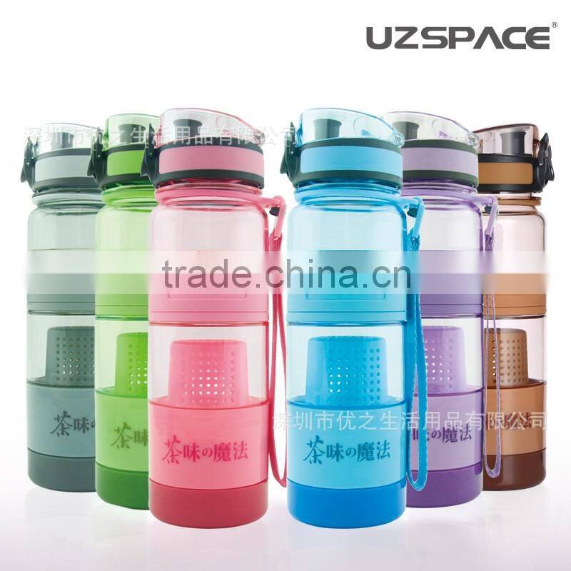 Best Price Personalized Outdoor tritan bottle with tea strainer