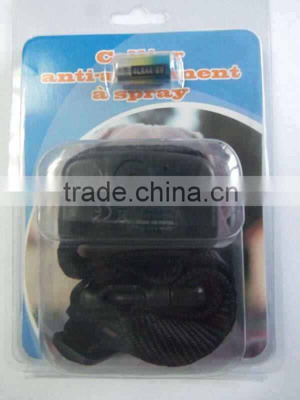6V-battery operated middel/big dog no hurt Anti bark Spary collar