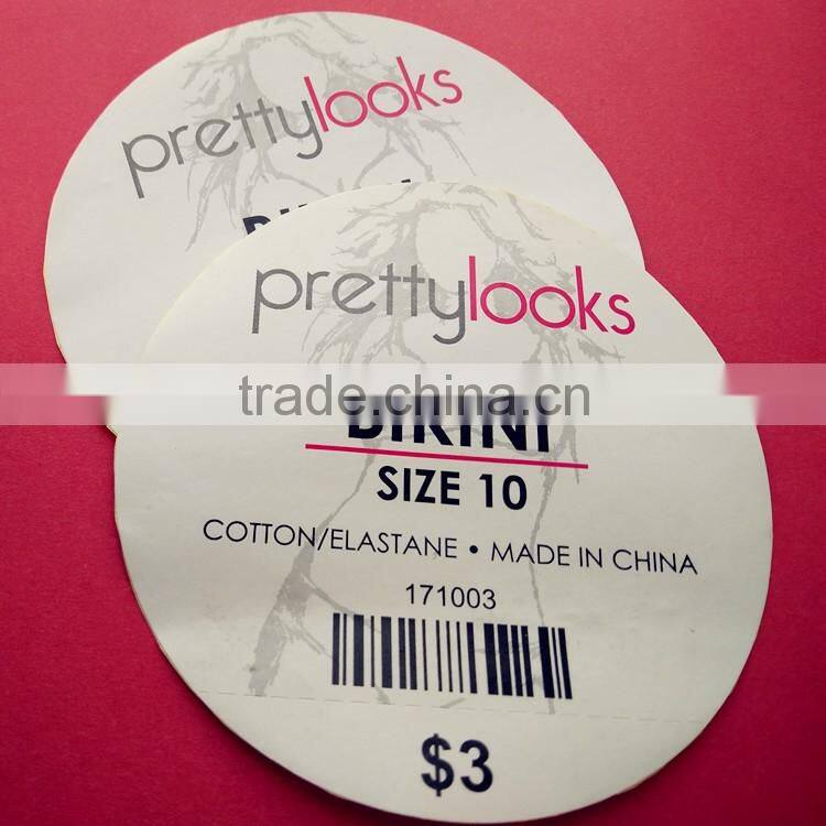 Custom High Quality Die Cut Printed Self-adhesive Round Stickers Roll