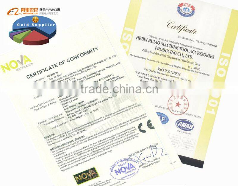 RUIAO small size cnc plastic cable chain