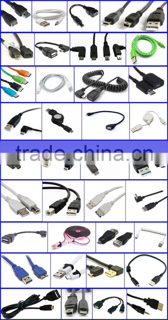 Micro usb male to micro usb jack cable