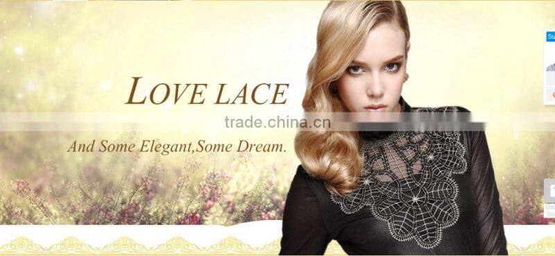 Top quality unique 2016 new water soluble neck lace