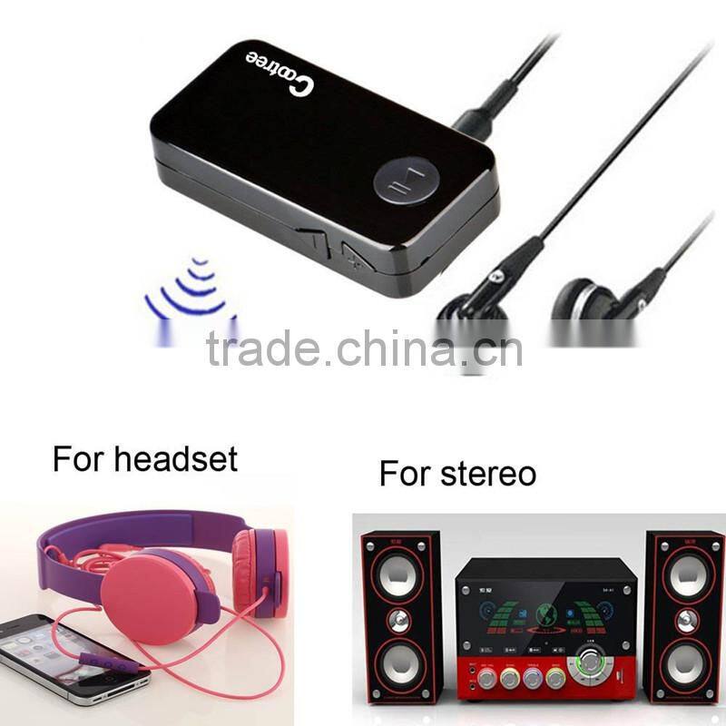 car bluetooth music receiver audio adapter 3.5 mm stereo output