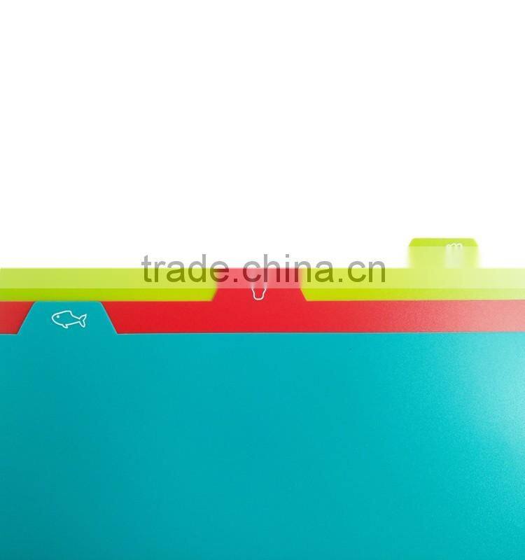 Professional 3 piece multifunctional cutting board set