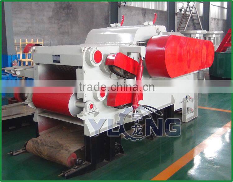 5 ton/hour yulong brand wood chipper pto ce
