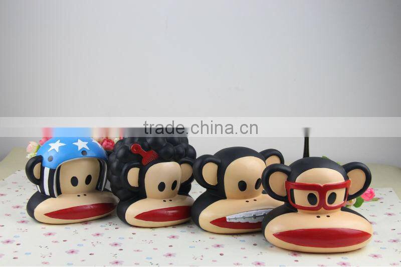 lovly figures model plastic pvc coin bank for kids