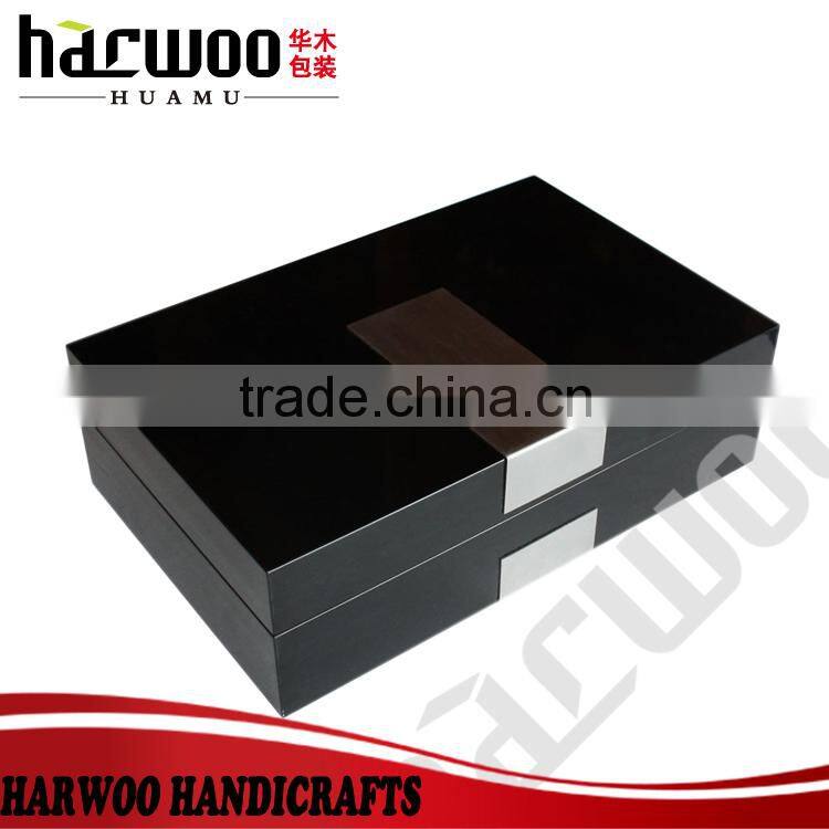 natural wood single watch box.watch display box accept custom