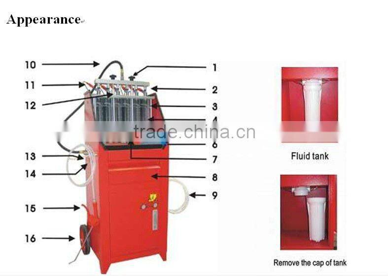 CNC-602A injector flow test 2014 Launch CNC 602A Ultrasonic Fuel Injector Cleaner & Tester auto testing launch cnc602a