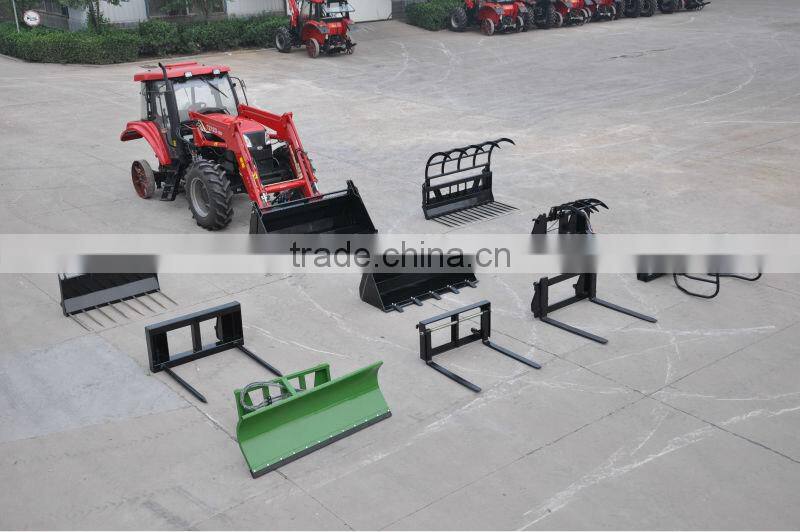Hot sale!Compact Tractor Front End Loader with bucket/forks