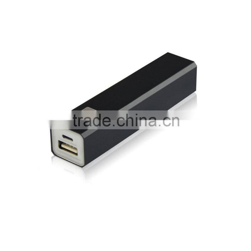 Rectangle 2600mah smartphone power bank/mini cell phone power banks/cheap cell phone power bank