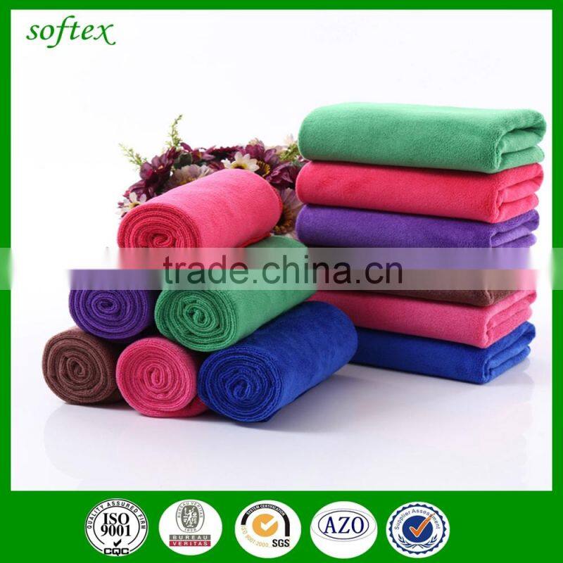 China antibacterial bulk promotional microfiber cleaning cloth for face