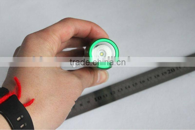 LED aluminium flashlight new torch light USB flashlight