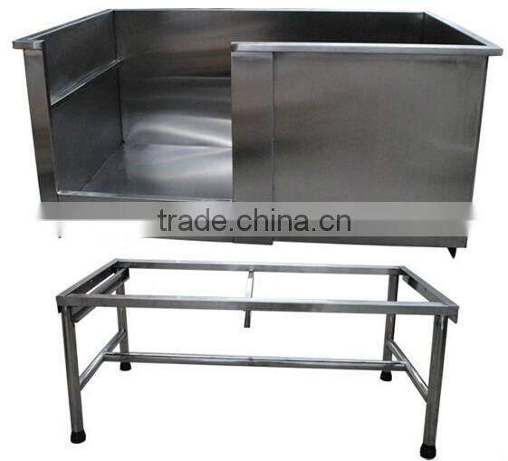 2015 Durable Stainless Steel Pet Bath Tub