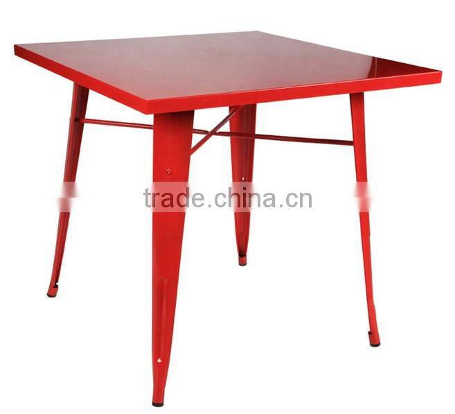 outdoor useful iron square table