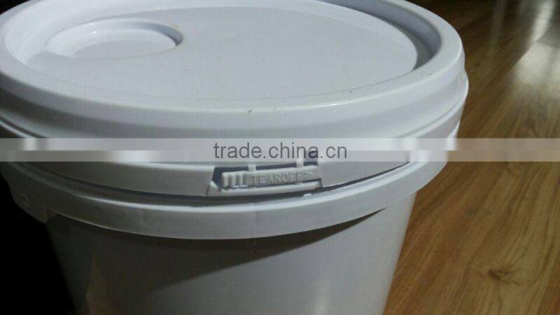 Hot-sale tamper-proof and snap-on lids buckets and pails with waterproof seals