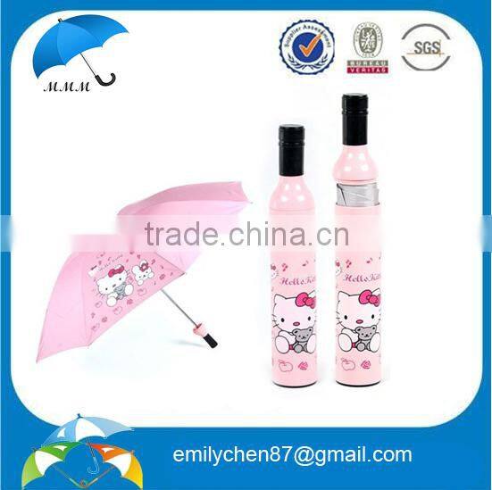 2014 hot bottle umbrella-21inch deco umbrella