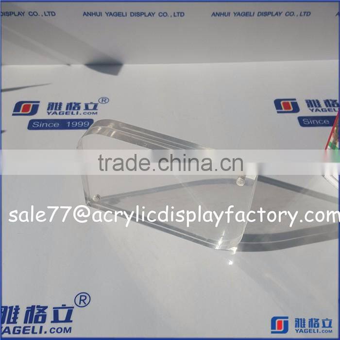 top quality popular design custom made acrylic magnetic photo frame