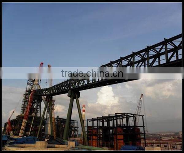Professionally Supply steel structure fabrication for belt conveyor system