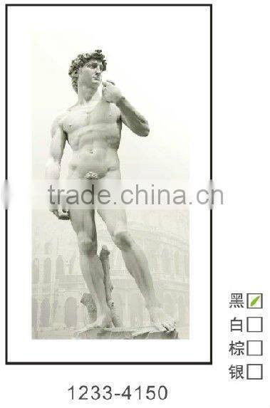 2013 newest 3D lenticular framed picture with PS material