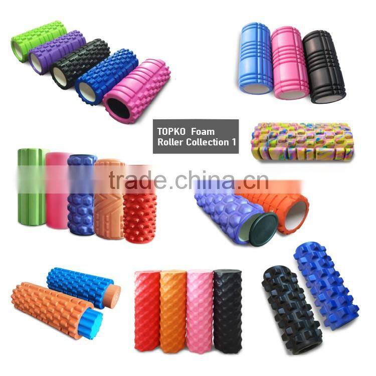 Wholesale Custom Logo Printed Eco Friendly High Density EVA Foam Roller for Muscle Massage