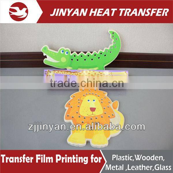 Custominzed Design Heat Transfer Print For Wood Toy