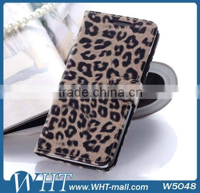For HTC One M8 PU Leather Case, Wallet Cover Mobile Phone Case For HTC One M8