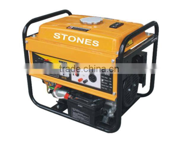 1.2kw portable generator copper wire petrol fuel