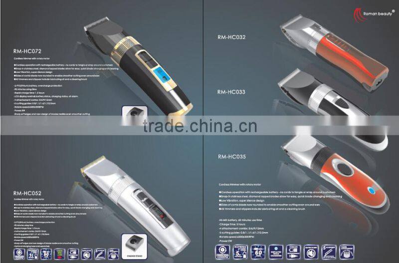 Electric hair clipper,hair trimmer, rechargeable hair clipper