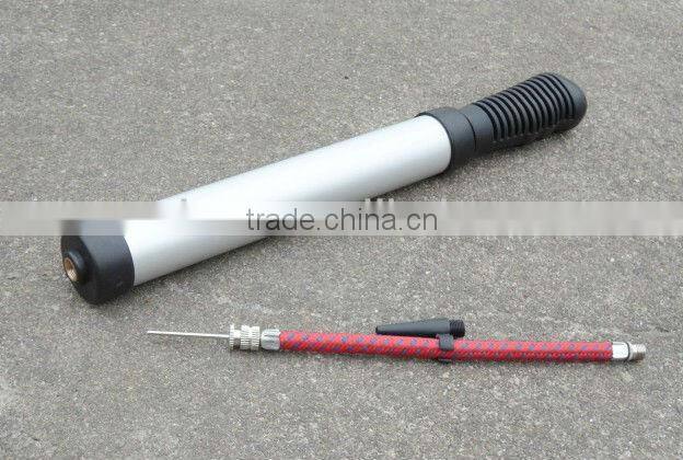 12" Aluminum Tube Football Inflator, Hand Ball Pump