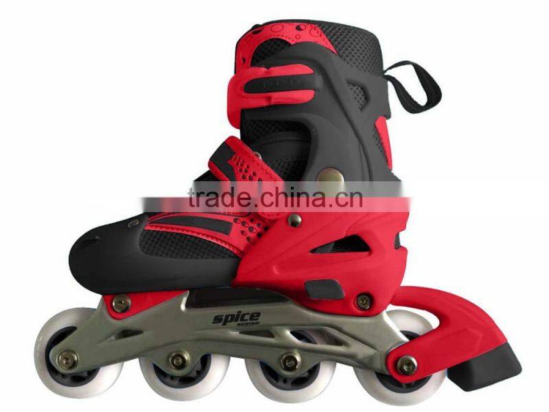 semi soft kids rivet inline roller skate shoes XMBT-8806