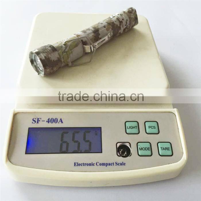 Onlystar GS-9497-2 camouflage best tactical colored multifunctional flashlight