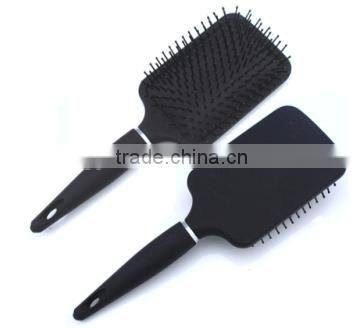plastic paddle hair brush with good quality