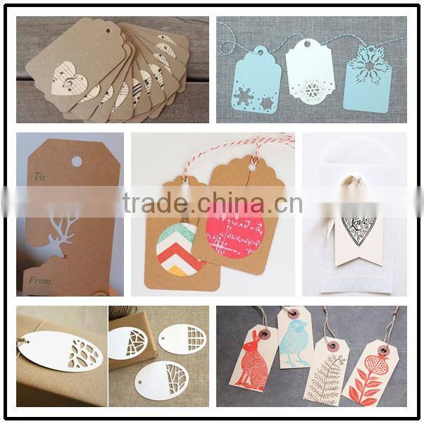 Custom Christmas clothing hang tags wholesale price
