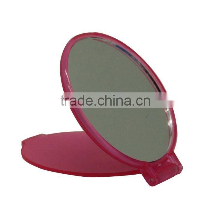 foldable plastic single side compact mirror pocket mirror