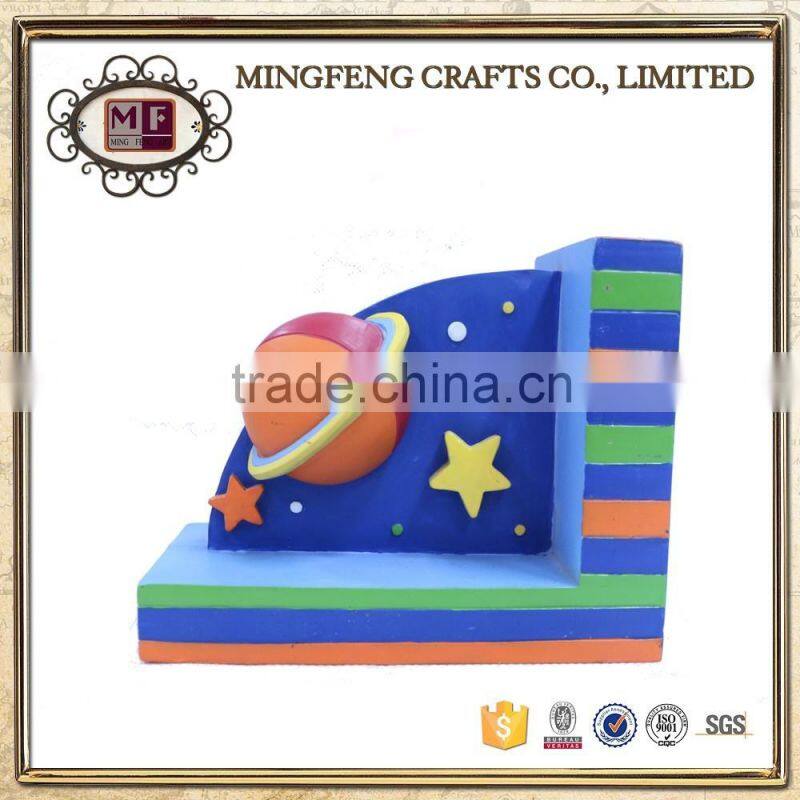 resin children room decor bookends