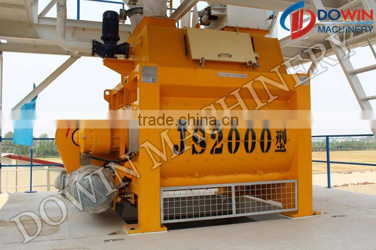 erliable performance good quality JS concrete mixer 2m3
