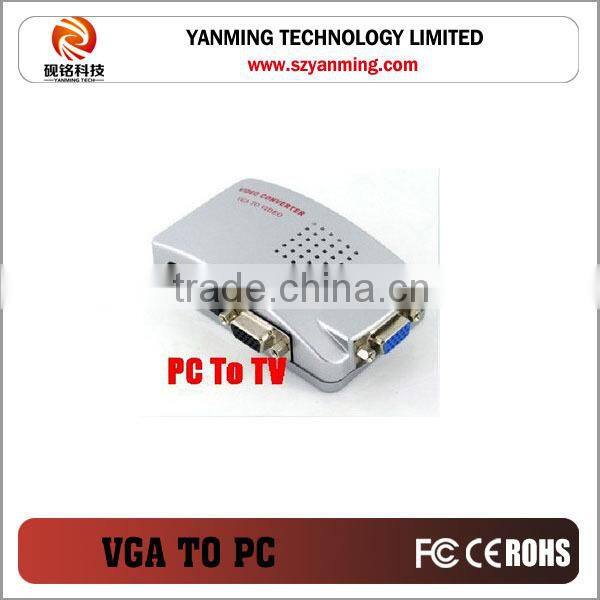 vga to video conversion VGA to PC Monitor VGA Converter Adapter