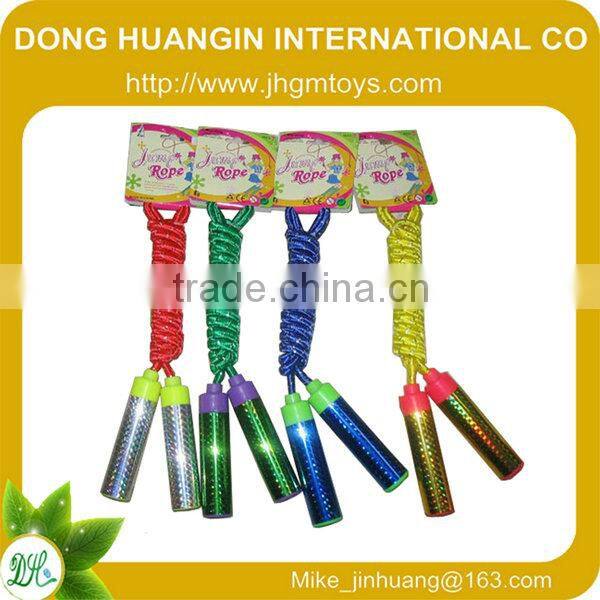 2014 outdoor soprt toy colorful jump skipping rope for kids