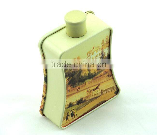 Wholesale frog shape saving tin box with sliding lid