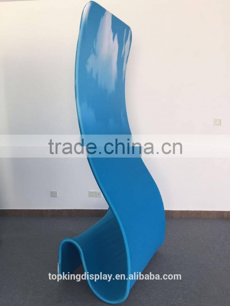 Convenient Advertising Single Literature Catalogue shelf/Netty Brochure Holder/Brochure Stand shelf with wholesale