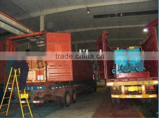 Intermediate frequency heating hydraulic elbows pushing machine