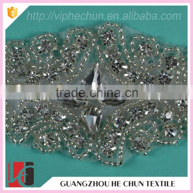 HC-7524-1 Hechun Hand Embroidered Wedding Bride Sash