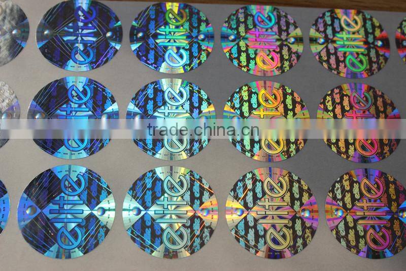 Hologram security VOID stickers