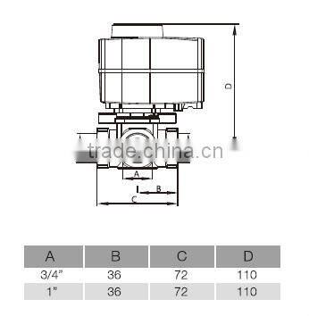 underfloor heating copper F-cock nickle-plate combined valve