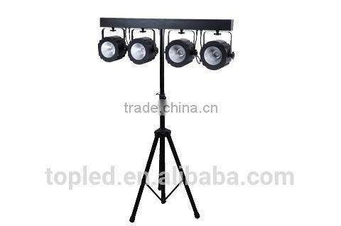 Powerful and Colorful 4*30W RGBWA LED COB 4Par Light Stage Lighting