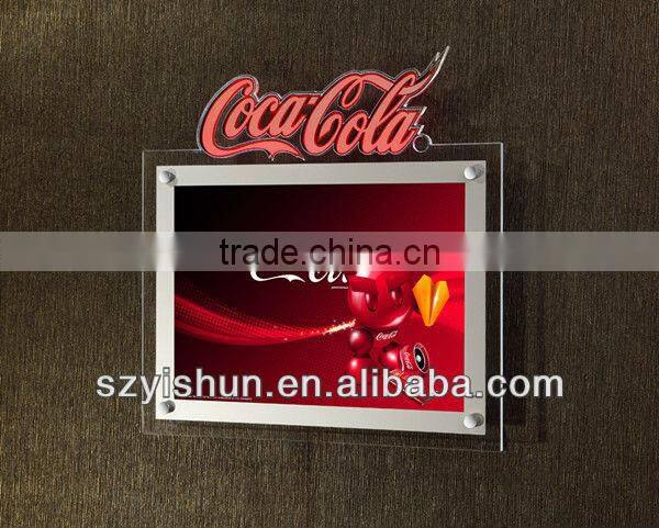 LED acrylic light box,LED frame Advertising display stand