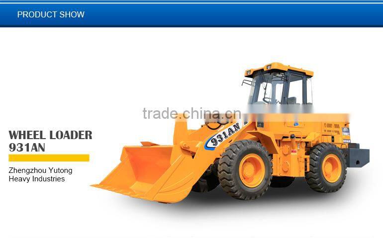 3t Yutong 931A wheel loaderhot sale for Africa market