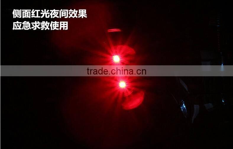 Factory wholesale multifunctional solar led flashlight