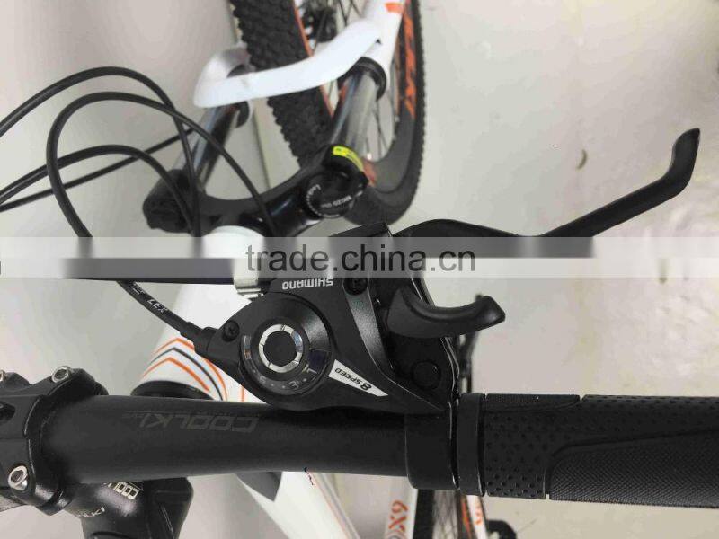 26'' 24 speed aluminum mountain bike frame full suspension mtb