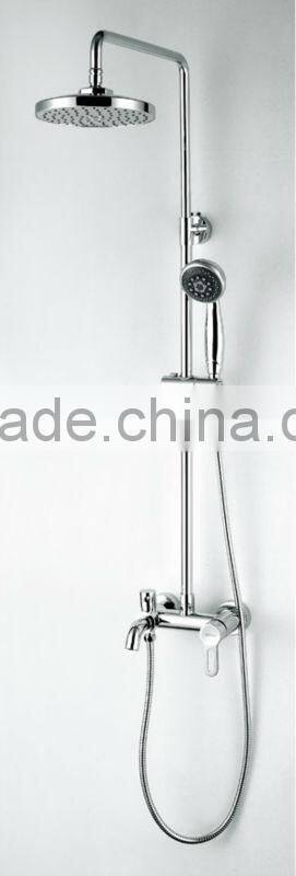 Factory Supplier, brass shower set, rain shower combination, Rain Shower sets with brass material chrome plated